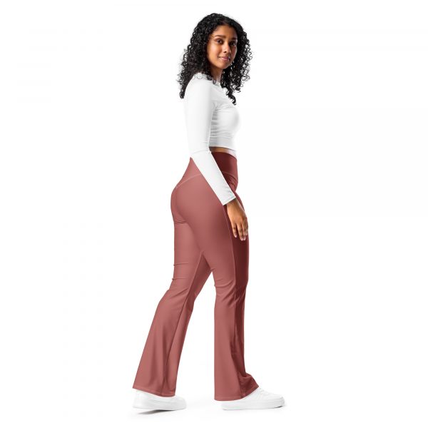 Leggings évasés pourpre – Image 6