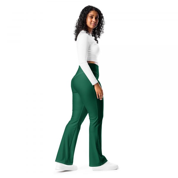 Leggings évasés vert – Image 11