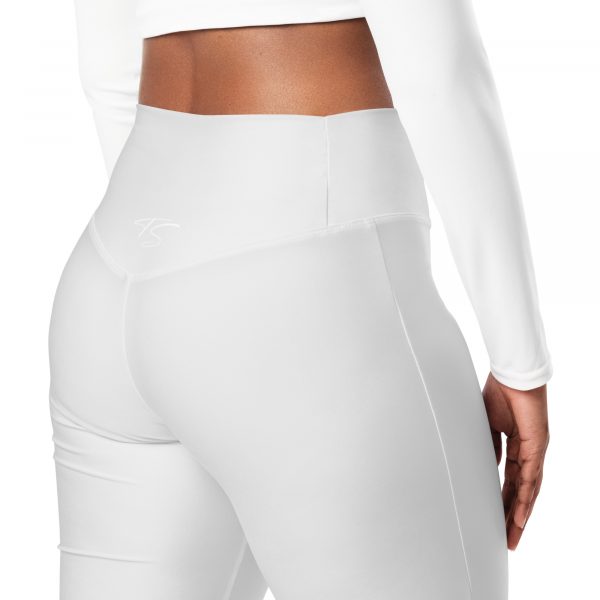 Leggings évasés blanc – Image 5