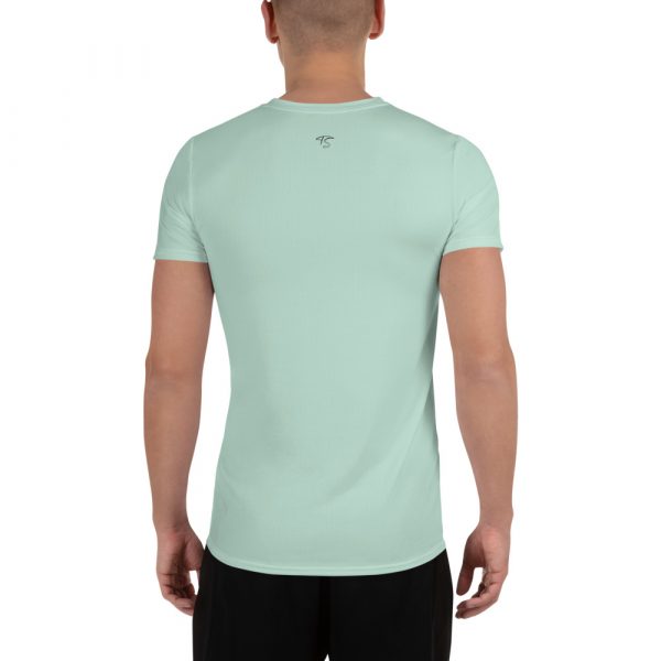 T-shirt de Sport Homme Vert – Image 2