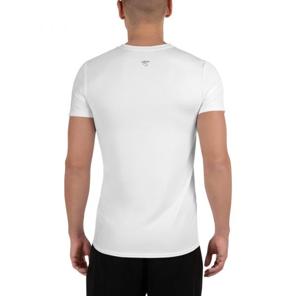 T-shirt de Sport  Homme Blanc – Image 2