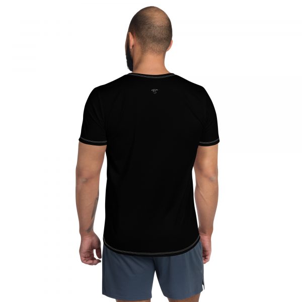 T-shirt de Sport Homme Noir – Image 2