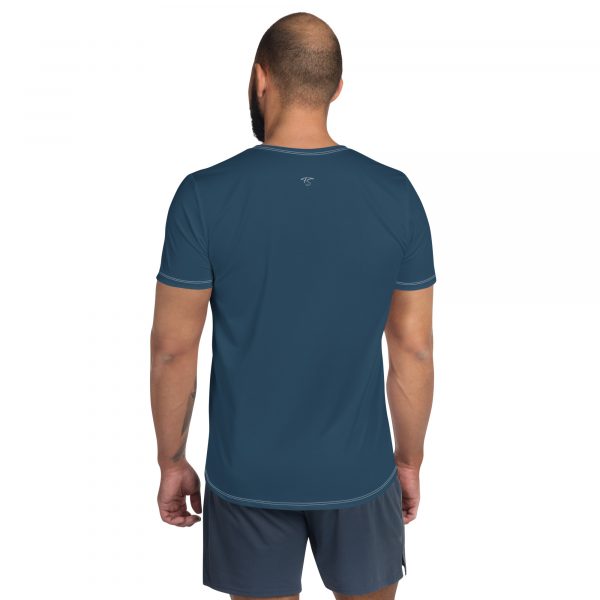 T-shirt de Sport Homme Bleu – Image 2