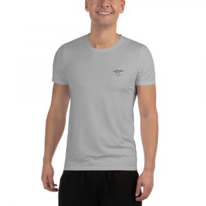 T-shirt de Sport Pour Homme Gris