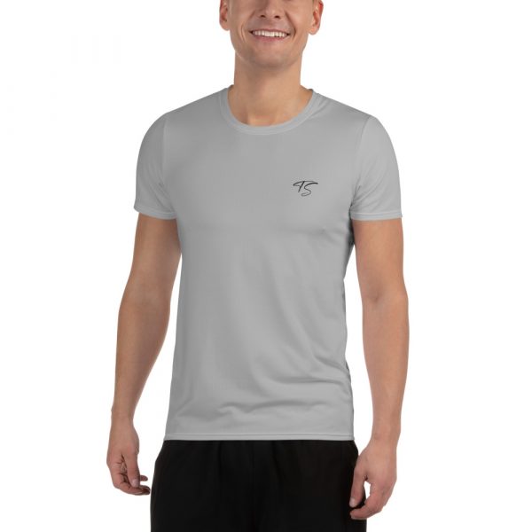 T-shirt de Sport Pour Homme Gris