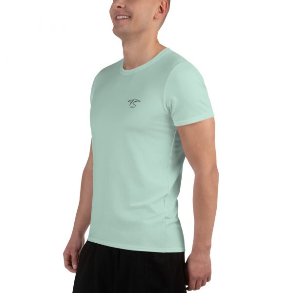 T-shirt de Sport Homme Vert – Image 4