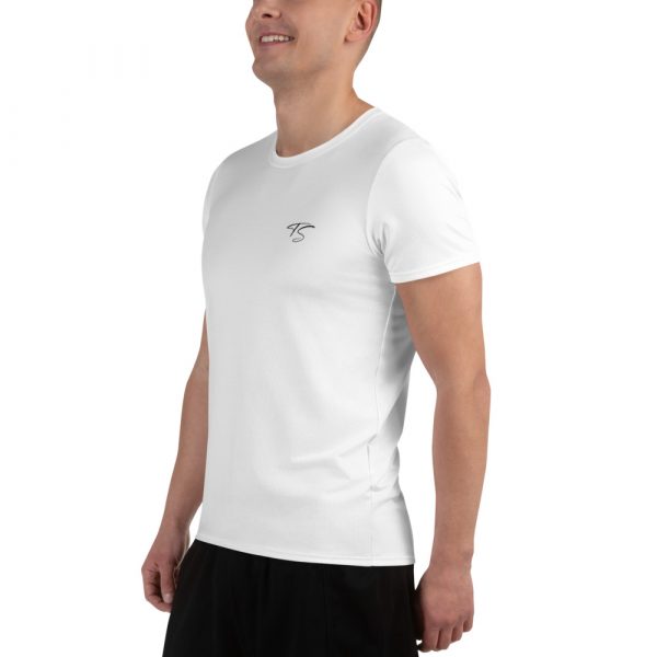 T-shirt de Sport  Homme Blanc – Image 4