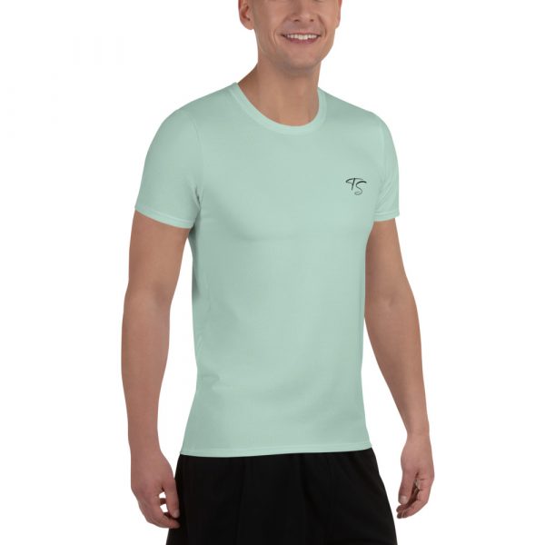 T-shirt de Sport Homme Vert – Image 3