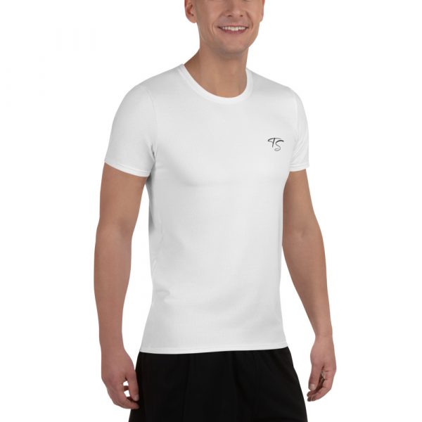 T-shirt de Sport  Homme Blanc – Image 3