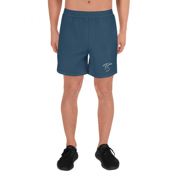 Short sport bleu homme – Image 2