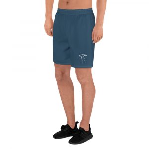 Short sport bleu homme