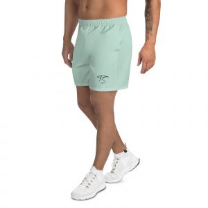 Short sport vert d’eau homme