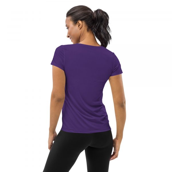 T-shirt de sport pour femmes Violet – Image 2