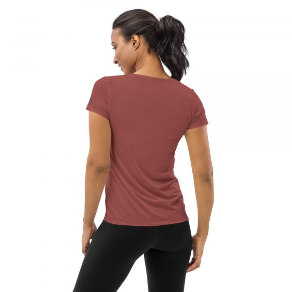 T-shirt de sport pour femmes poupre – Image 2