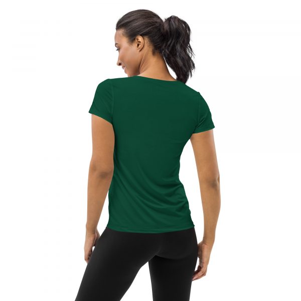 T-shirt de sport pour femmes vert – Image 2