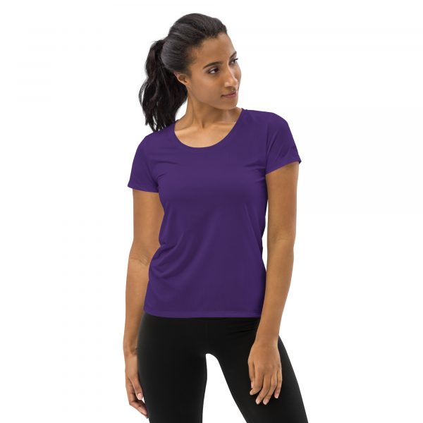 T-shirt de sport pour femmes Violet