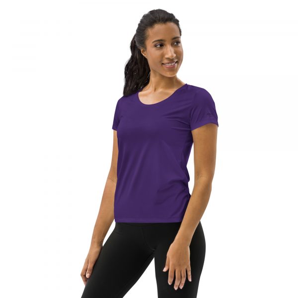 T-shirt de sport pour femmes Violet – Image 3
