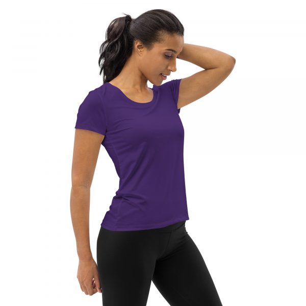 T-shirt de sport pour femmes Violet – Image 4