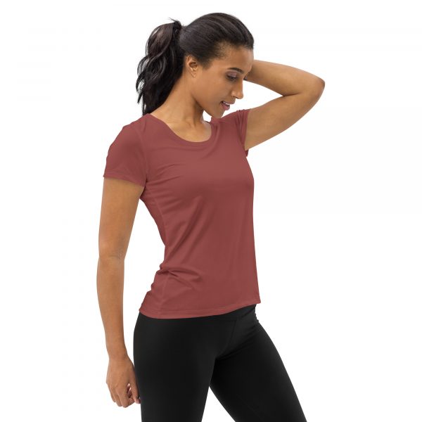 T-shirt de sport pour femmes poupre – Image 4